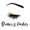 Brows and lashes logo