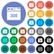 Browser 308 Permanent Redirect round flat multi colored icons