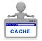 Browser Cache Webpage Offline Memory 3d Rendering