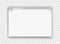 Browser new window. Website mockup. Empty web bar. Blank flat computer frame template.