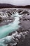 Bruarfoss waterfall in Iceland