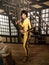 Bruce Lee wax statue