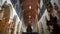 Bruges, Belgium - May 12, 2018: View Of The Interiors of Church of Our Lady on Mariastraat