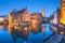 Bruges, Belgium Night Scene