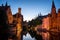 Bruges Canal and reflections