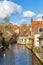 Bruges, houses and canals