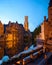 Bruges at night, Belgium