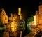 Bruges at night, Belgium