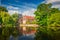 Brugge sunny cityscape