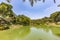Brumadinho, Minas Gerais, Brazil. View of Inhotim Gardens