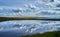 Brun Clough Reservoir and Pennines