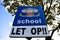 Bruna Sign Be Aware Of Schoolchildren At Diemen The Netherlands