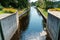 Brunel lift lock in Huntsville, Ontario