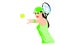 Brunete tennis player takes the pitch sport tennis world racket