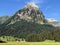 Brunnelistock Bruennelistock Mountain above the Oberseetal valley and alpine Lake Obersee, Nafels Naefels