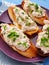 Bruschettas with tuna pate