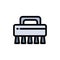 Brush, Cleaning, Set  Flat Color Icon. Vector icon banner Template