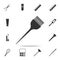 brush for dyeing hair icon. Detailed set of Beauty salon icons. Premium quality graphic design icon. One of the collection icons f