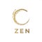 Brush Painting -  Enso Zen Circle Vector Zen logo - Vector