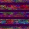 Brush Stroke Line Stripe Geometric Grung Pattern Seamless in Rainbow Color Background. Gunge Collage Watercolor Texture