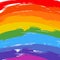 Brush stroke rainbow background. GLBT pride rainbow background LGBTQ human rights backdrop