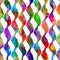 Brush Stroke Wawes Geometric Grung Pattern Seamless in Rainbow Color Background. Gunge Collage Watercolor Texture for