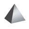 Brushed texture metal steel pyramid