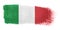 Brushstroke Flag Italy