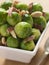 Brussel Sprouts with Fried Bacon and Almonds