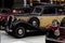 BRUSSELS, BELGIUM - AUGUST 23, 2019: Old cars in the autoworld museum