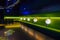 BRUSSELS, BELGIUM - DECEMBER 05 2016 - Tourists visiting the European Parliament visitors center Parlamentarium