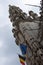 Brussels City Hall, diagonal perspective view. Belgium