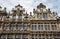 Brussels - The facade of palaces - Grote Markt.