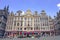 Brussels famous Grand Place where the City Hall and City Museum can be found