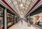 Brussels Old Town, Belgium - Interior arcades of the Galerie du centre, a vintage central Gallery