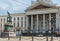 Brussels Old Town - Belgium - The Place Royale with the statue of Godfrey of Bouillon