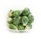 Brussels sprouts in clear box