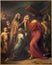 Brussels - Veronica wipes the face of Jesus by Jean Baptiste van Eycken (1809 - 1853) in Notre Dame de la Chapelle