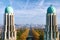 Brussels - a view from National Basilica of the Sacred Heart