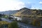 Bruttig-Fankel, Germany - 11 12 2020: autumn colored Moselle valley