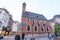 BRUXELLES - MAY 1, 2015: Tourists and locals along city streets.