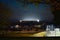 Bryant Denny Stadium lit up at Night on Gameday