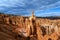 Bryce Canyon with hoodoo rock formations in summer, Bryce Canyon national park, Utah, United States (USA