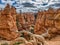 Bryce Canyon hoodoos Navajo Trail, Utah