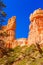 Bryce Canyon hoodoos seen from below