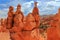 Bryce Canyon National Park, Hoodoos along Queen`s Garden Trail, Southwest Desert, Utah, USA