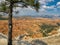 Bryce Canyon National Park view from the rim