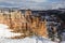 Bryce Canyon National Park Winter View from Rim Trail