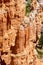 Bryce Canyon rocky pinnacles close up