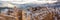 Bryce Canyon Wall Street Winter Panorama